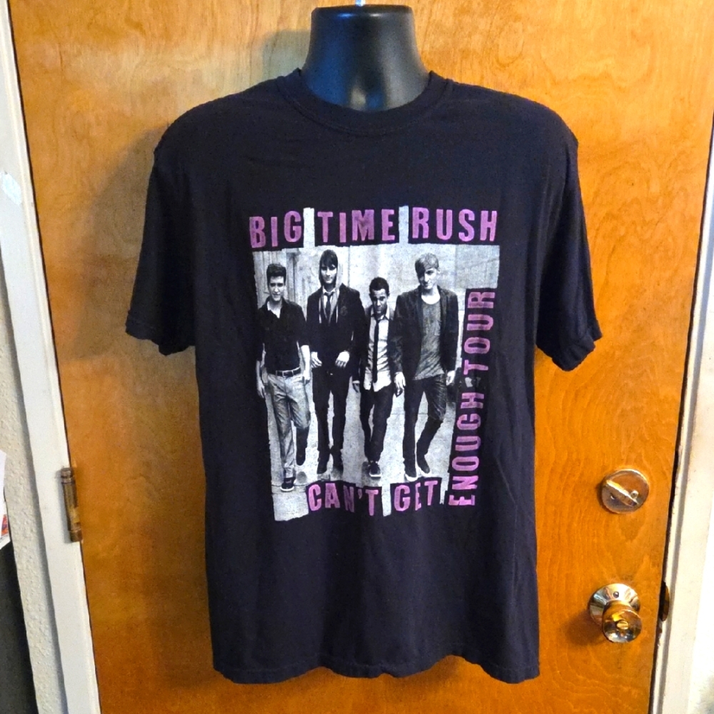 Big Time Rush Cant Get Enough Tour Concert Tshirt Size Large
